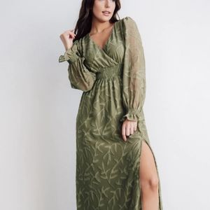 Brand New Baltic Born Green Maxi Dress